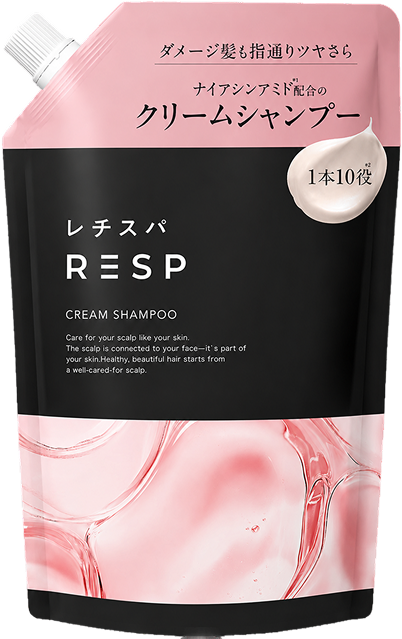 レチスパ クリームシャンプー ナイアシンアミド配合 詰め替え用