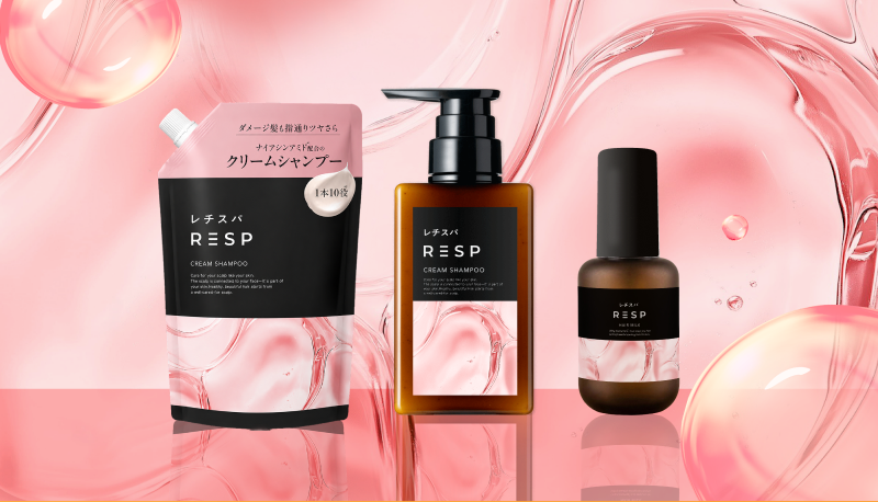 レチスパ（RESP）公式サイト｜レチノール配合クリームシャンプー・頭皮ケア